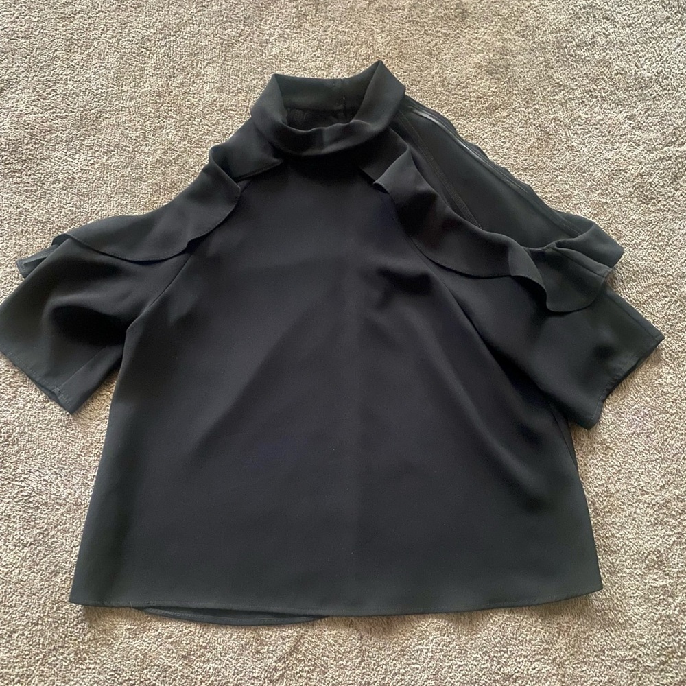 Topshop Black Blouse